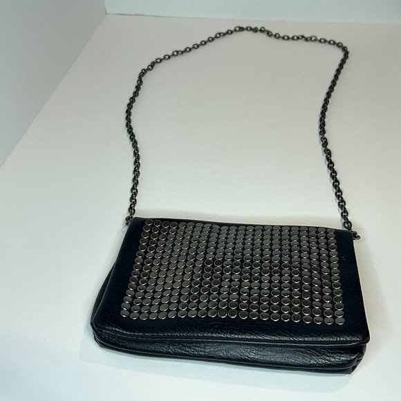 Maurices Crossbody Bag Purse Party Design W/Silver Studs - Picture 1 of 16